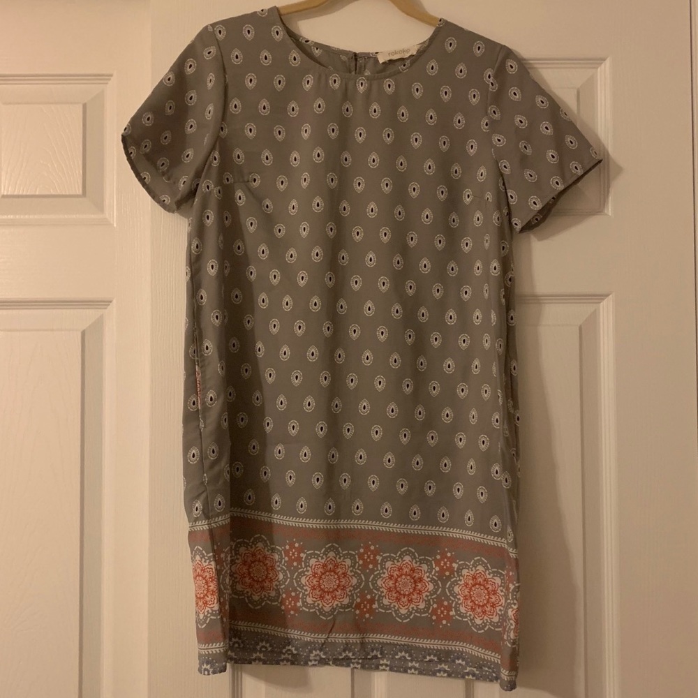 Printed T-Shirt Dress